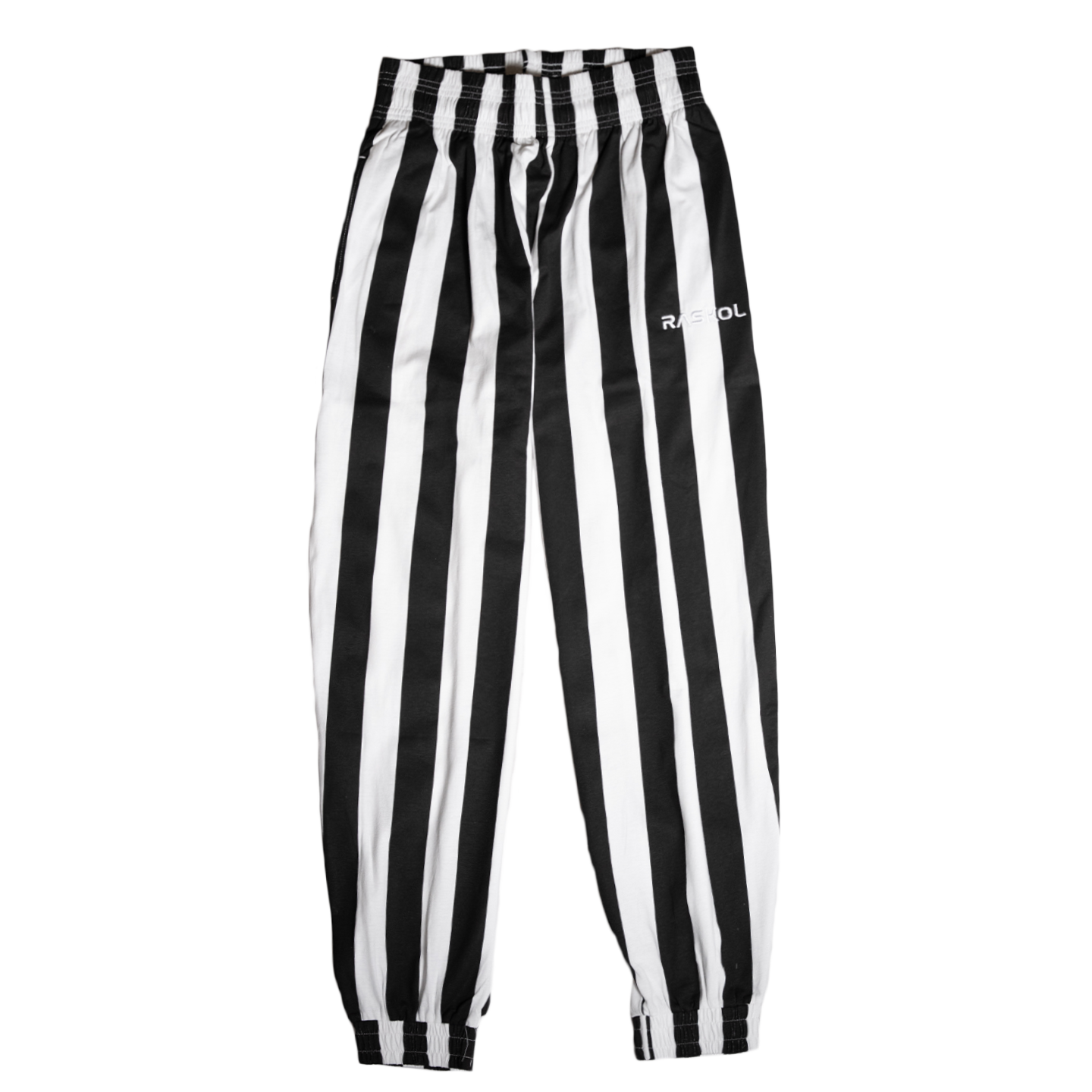 DUMP COVER 2.0 (WHITE STRIPED Parachute Pants)