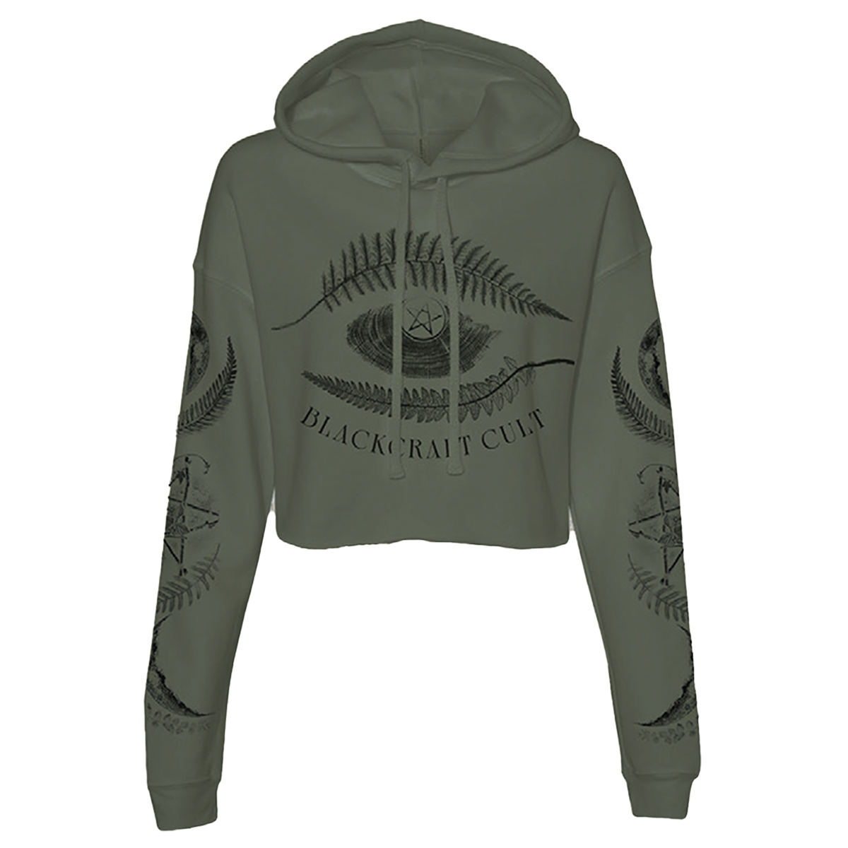 Plant Future Cropped Hoodie