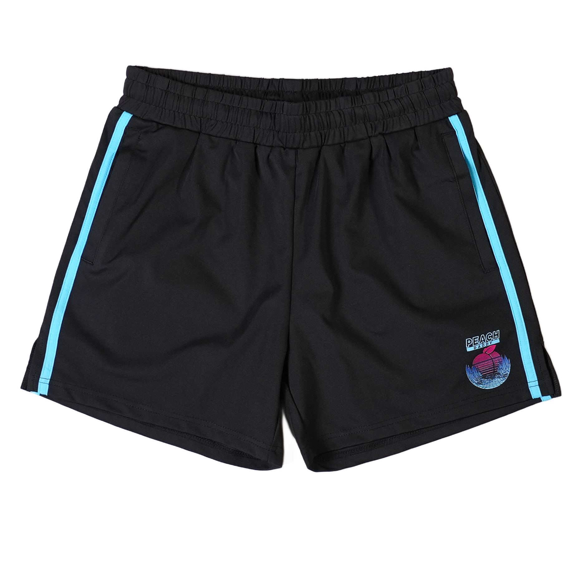 Peach Daddy (NEON BLUE) Bodybuilding Shorts