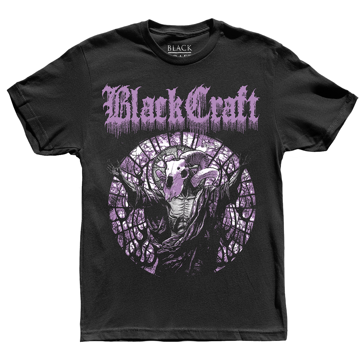 Purple Stained Glass T-Shirt