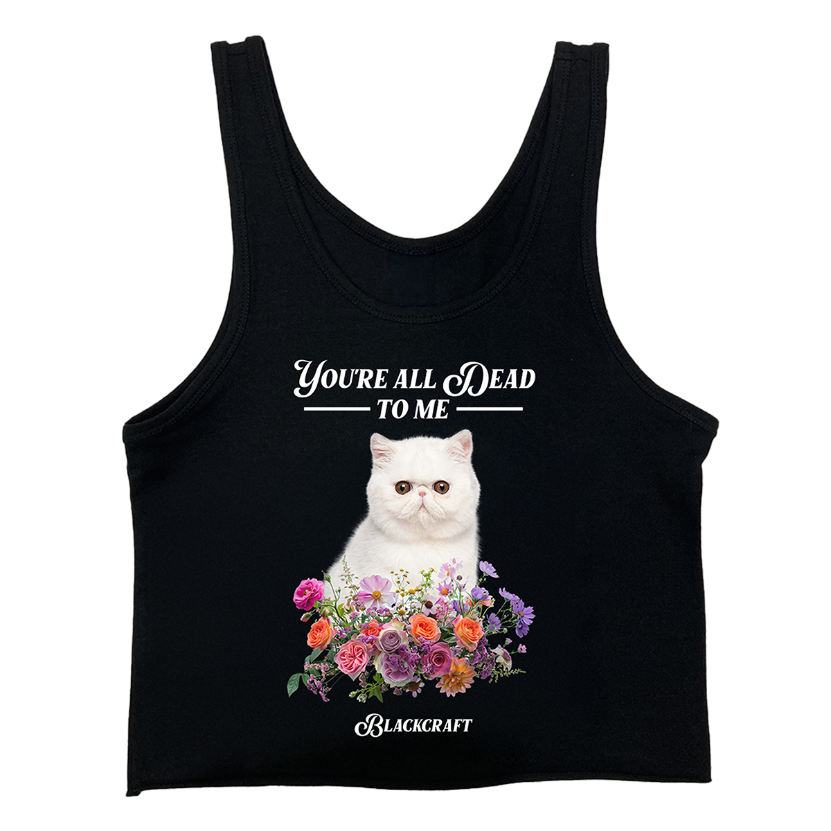Dead To Me Cat Tank Top