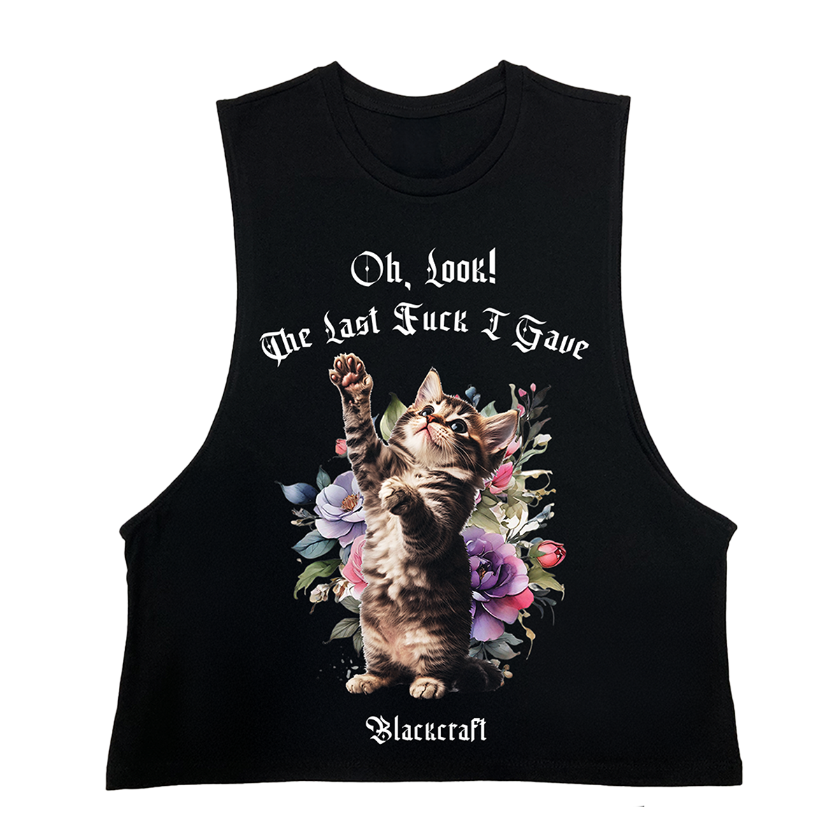 The Last F I Give Kitty Muscle Tee